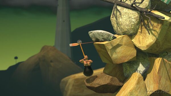 Getting Over It with Bennett Foddy 最初に躓くポイント