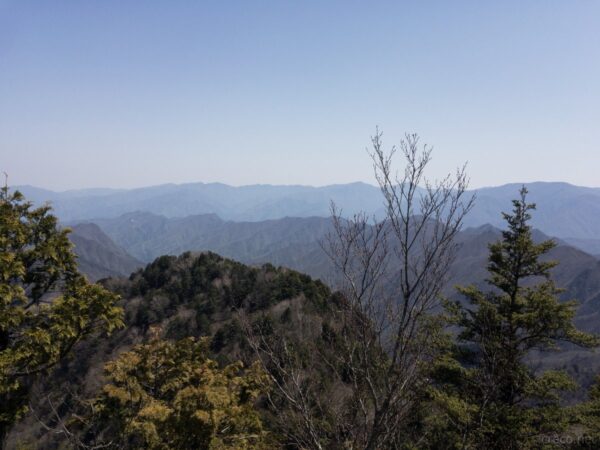 両神山山頂からの眺め