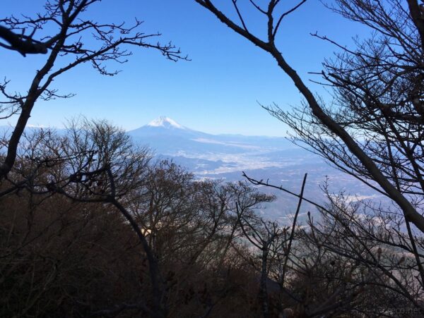 天城山からの富士山