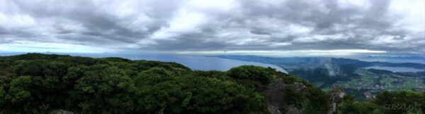 開聞岳からのパノラマ