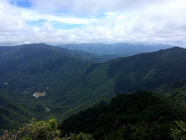 祖母山からの眺め