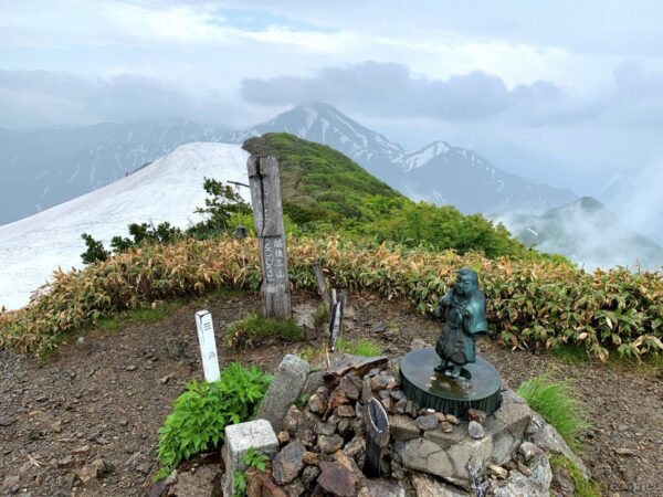 越後駒ヶ岳頂上