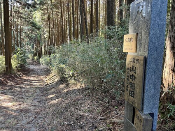 願合寺地区の石畳