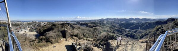 鷹取山展望台からのパノラマ