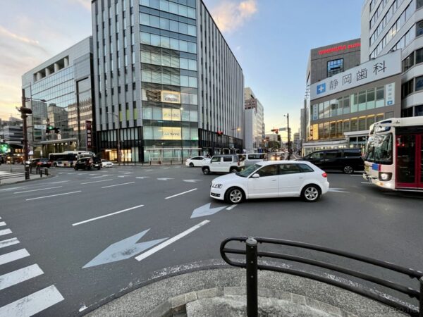 江川町交差点