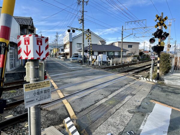 飯田線の踏切