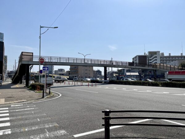 宮の渡し歩道橋