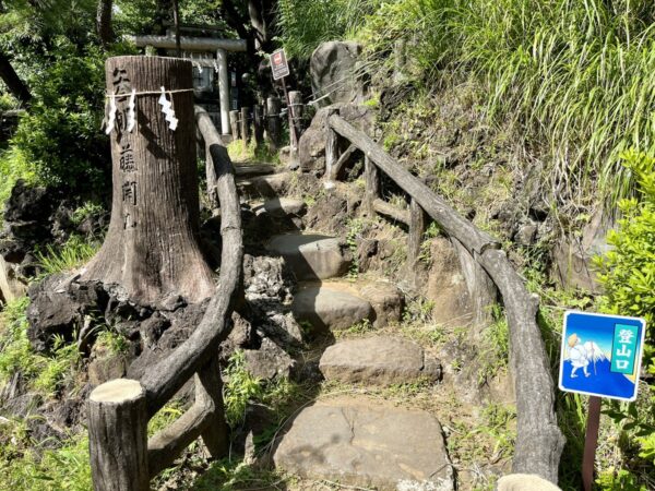 千駄ヶ谷の富士塚