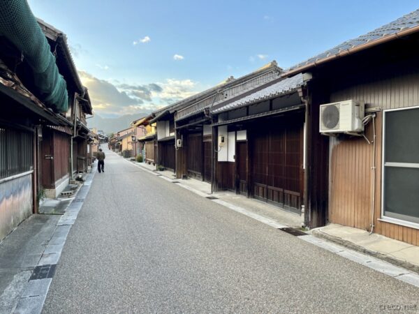 関宿の街並み