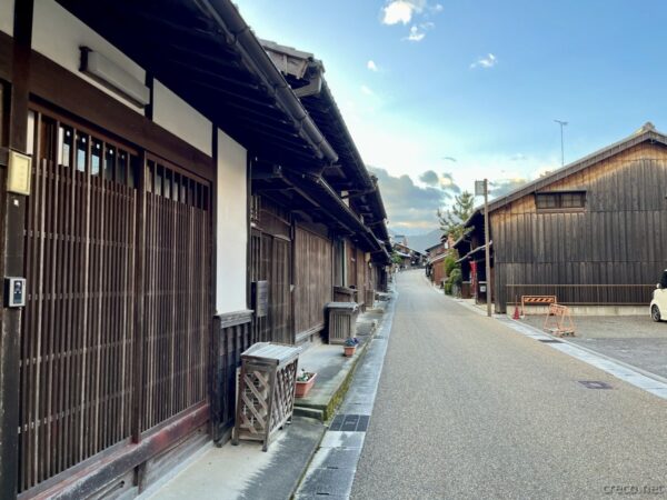 関宿の街並み