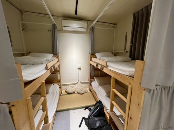 KM Hostelのドミトリー