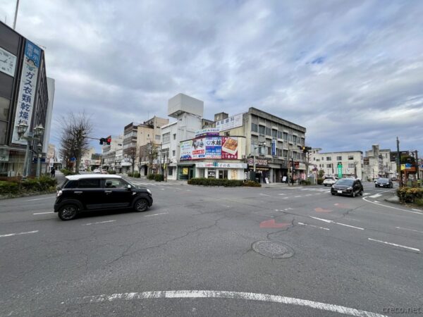 桐生市本町五丁目交差点