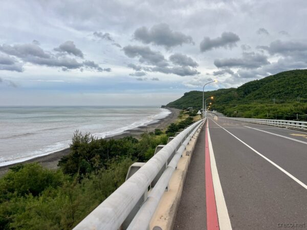 海岸を離れて内陸へ
