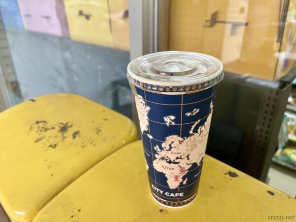 セブンイレブンのCITY CAFEタピオカミルクティー