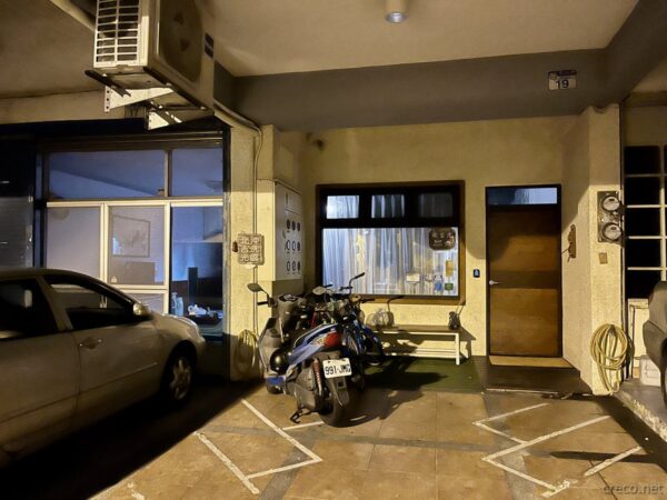 ベイハウス コンフォーテルのドミトリーから早朝出発