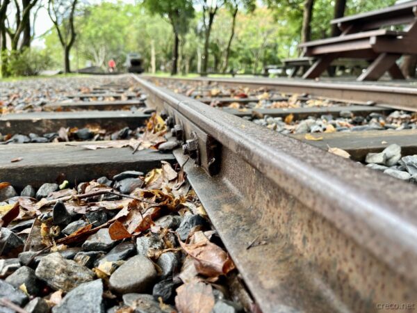 羅東林業文化園区に残るレール