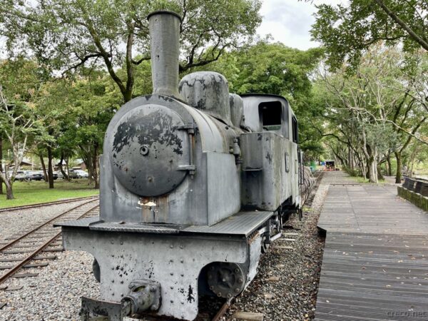 羅東林業文化園区に展示された機関車