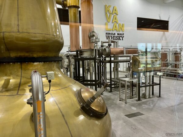 カバランウイスキーのポットスチル