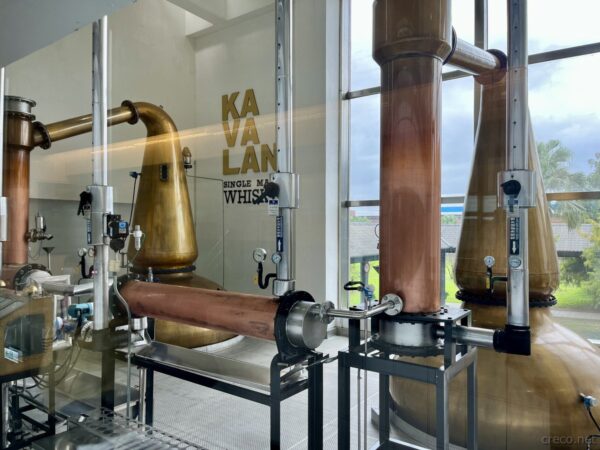 カバランウイスキーのポットスチル