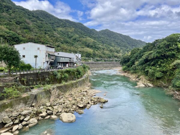 基隆河の流れ