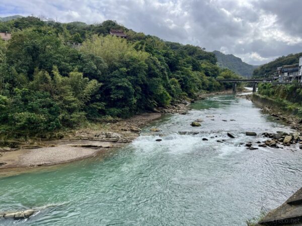 基隆河の流れ