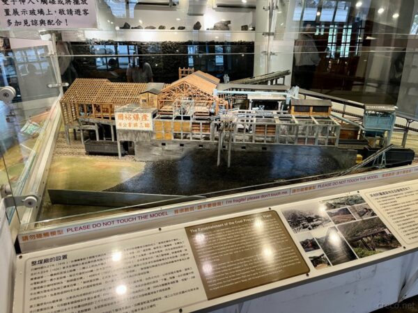 猴硐炭鉱博物パークの展示物