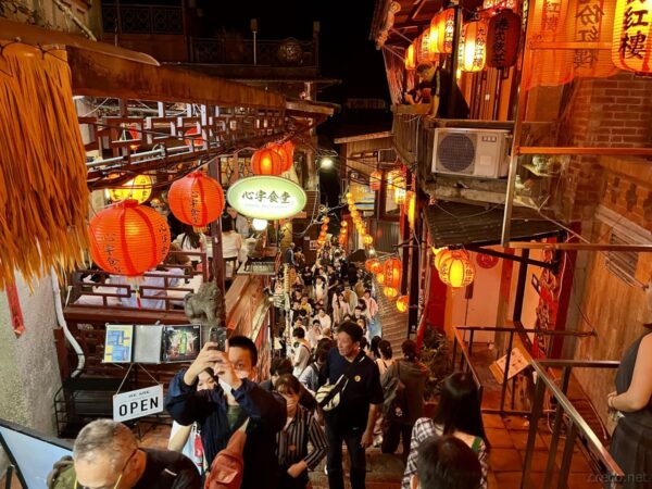 九份老街の提灯