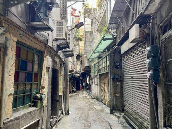 基隆の古い路地