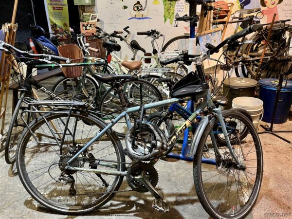 MathewBikeで自転車返却