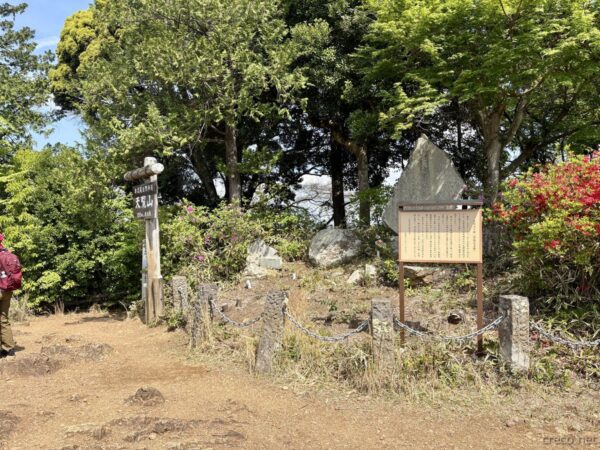 親の顔より見た天覧山山頂
